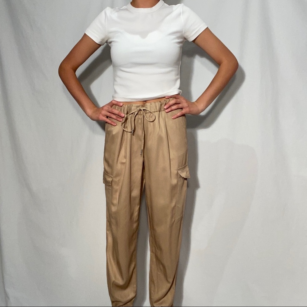Brand New Tommy Hilfiger tan trousers